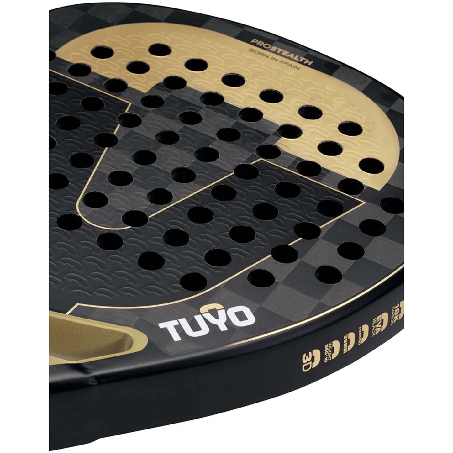 TUYO Gold Stealth Pro - Padel Racket